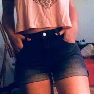 Cello Denim Jean Shorts Size 1 Stretchy
